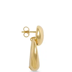 Toscano Round Doorknocker Earrings, 14K Yellow Gold Online