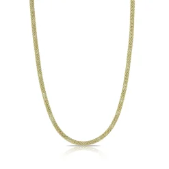 Toscano Round Popcorn Chain 14K, 18" Hot
