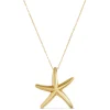 Toscano Starfish Pendant Necklace, 14K Yellow Gold Online
