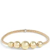 Toscano Stretchy Bead Bracelet, 14K Yellow Gold Sale