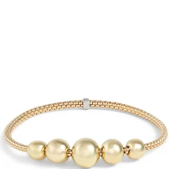 Toscano Stretchy Bead Bracelet, 14K Yellow Gold Sale