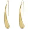 Toscano Teardrop Earrings, 14K Yellow Gold New