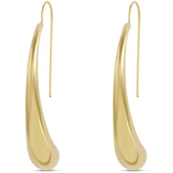 Toscano Teardrop Earrings, 14K Yellow Gold New