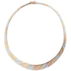 Toscano Tri-Color Cleopatra Necklace, 14K Best