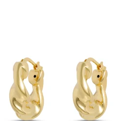 Toscano Twisted Hoop Earrings, 14K Yellow Gold Online