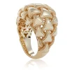 Toscano Woven Dome Ring, 14K Yellow Gold Size 6 Hot