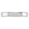 White Gold Polished Rounded Comfort Fit 4mm Band 14K Hot