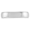 White Gold Polished Rounded Comfort Fit 5mm Band 18K Sale