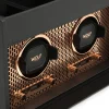 WOLF Axis Double Watch Winder With Storage Sale
