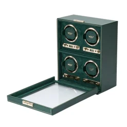 WOLF British Racing 4 Piece Watch Winder Outlet