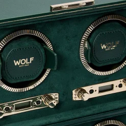 WOLF British Racing 4 Piece Watch Winder Outlet