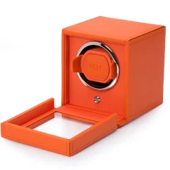 WOLF Cub Single Watch Winder with Cover Outlet