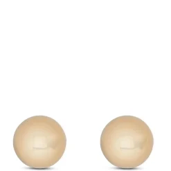 Yellow Gold Ball Earrings 14K, 4mm Sale