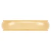 Yellow Gold Polished Milgrain Edge Comfort Fit 5mm Band 14K New