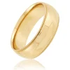 Yellow Gold Polished Milgrain Edge Comfort Fit 7mm Band 18K Sale
