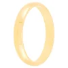 Yellow Gold Polished Rounded 3mm Band 14K