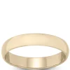 Yellow Gold Polished Rounded 4mm Band 14K Online
