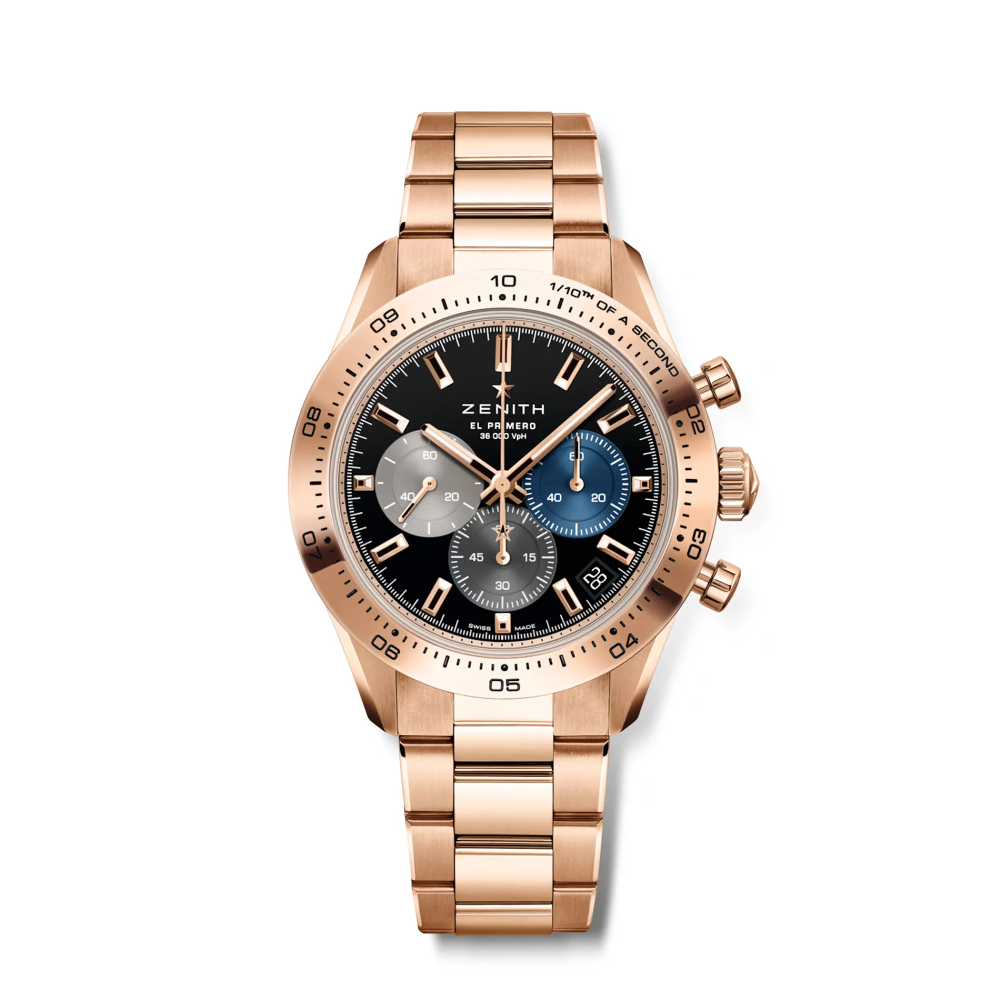 Zenith Chronomaster Sport Black Dial Watch, 41mm Clearance