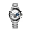 Zenith CHRONOMASTER Sport Watch White Dial Steel Bracelet, 41mm New