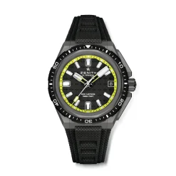 Zenith Defy Extreme Diver Black & Yellow Dial Watch, 42.5mm Best